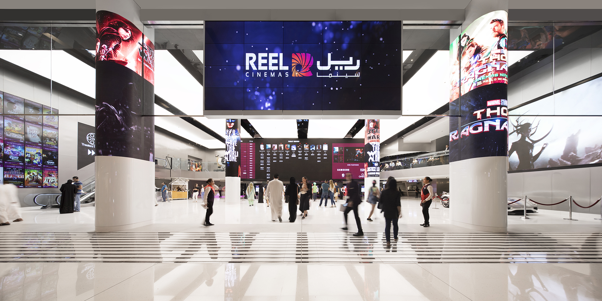 A Look Into the Futuristic Reel Cinemas – The Dubai Mall