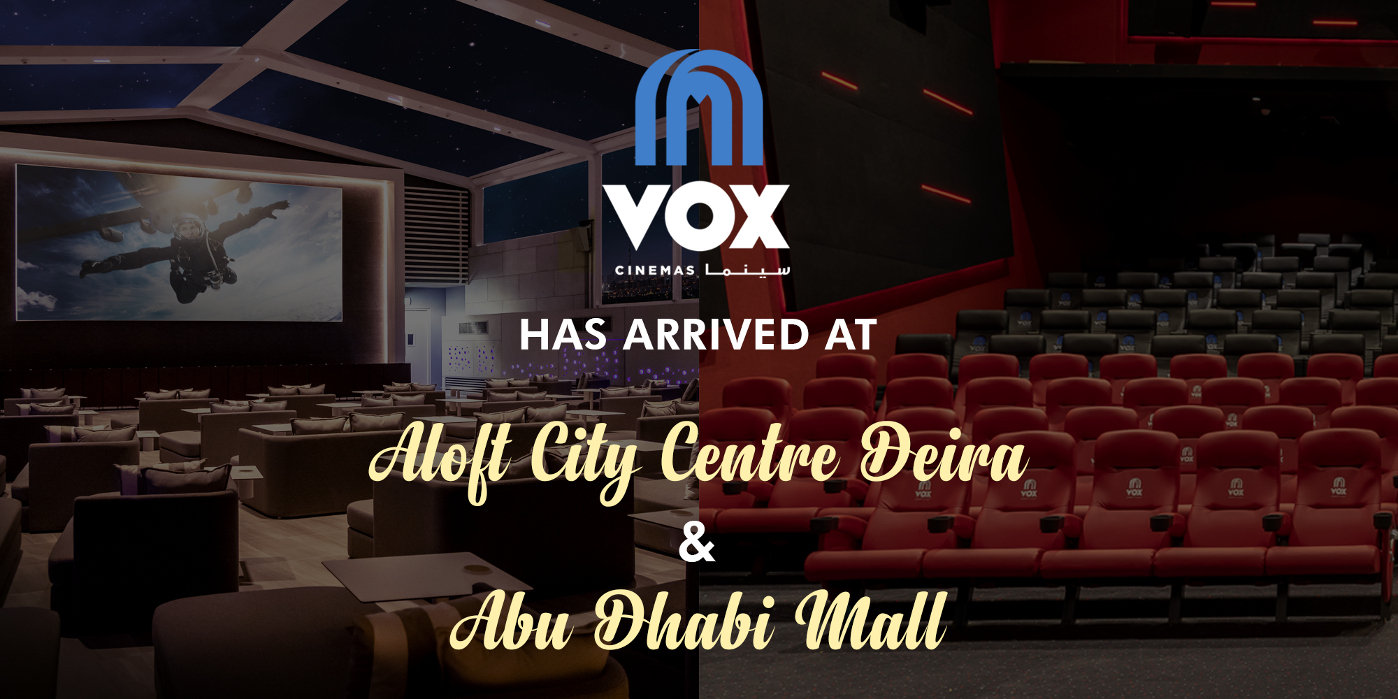 New VOX Locations in Dubai and Abu Dhabi