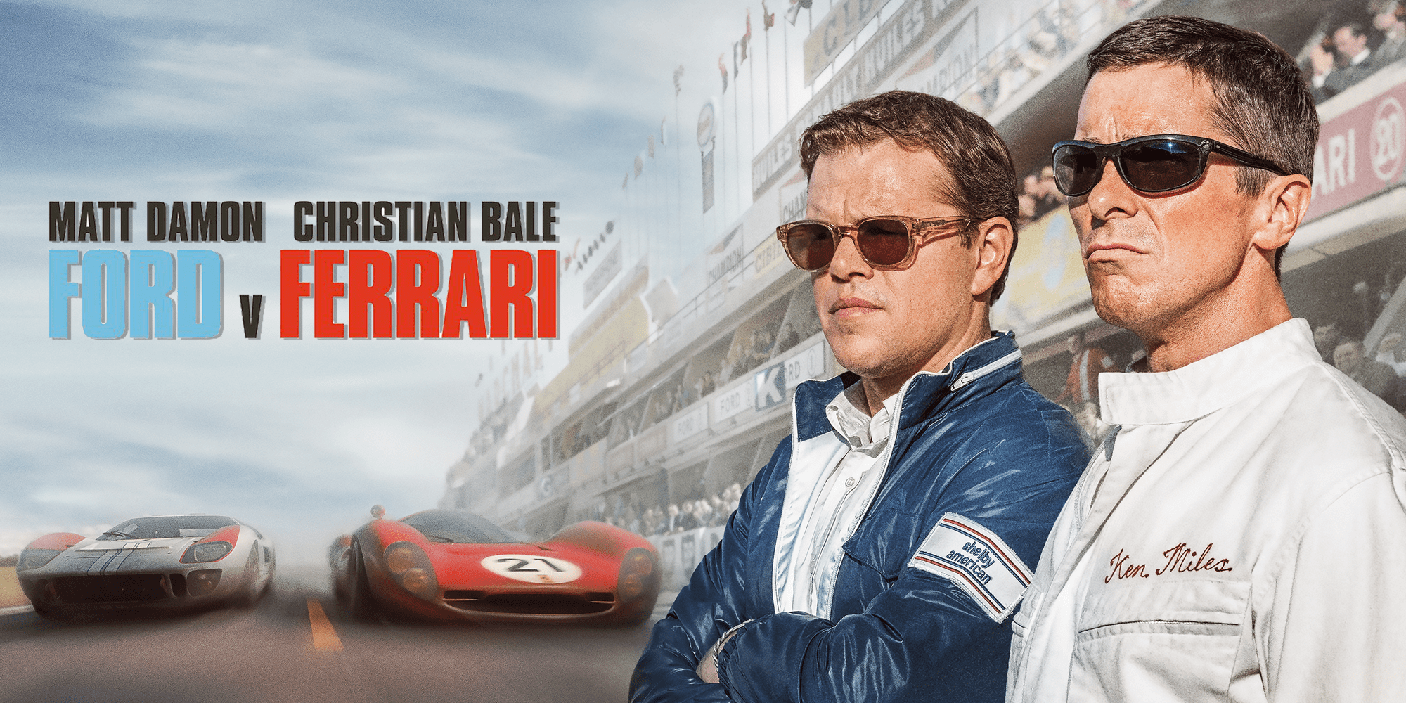 Belt up for the Greatest Car Racing Showdown – Ford v Ferrari!