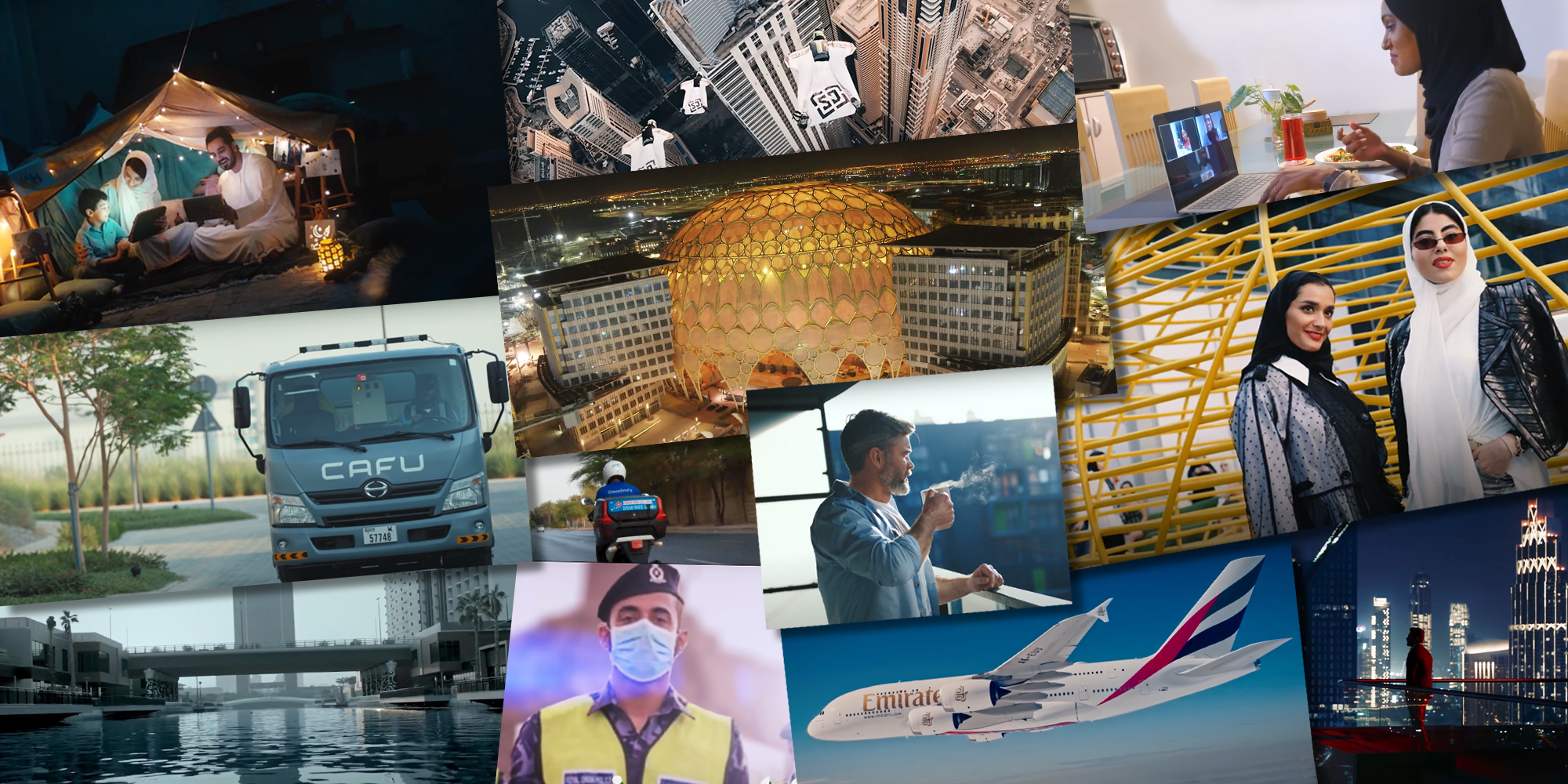 Ads from the Middle East in Response to COVID-19