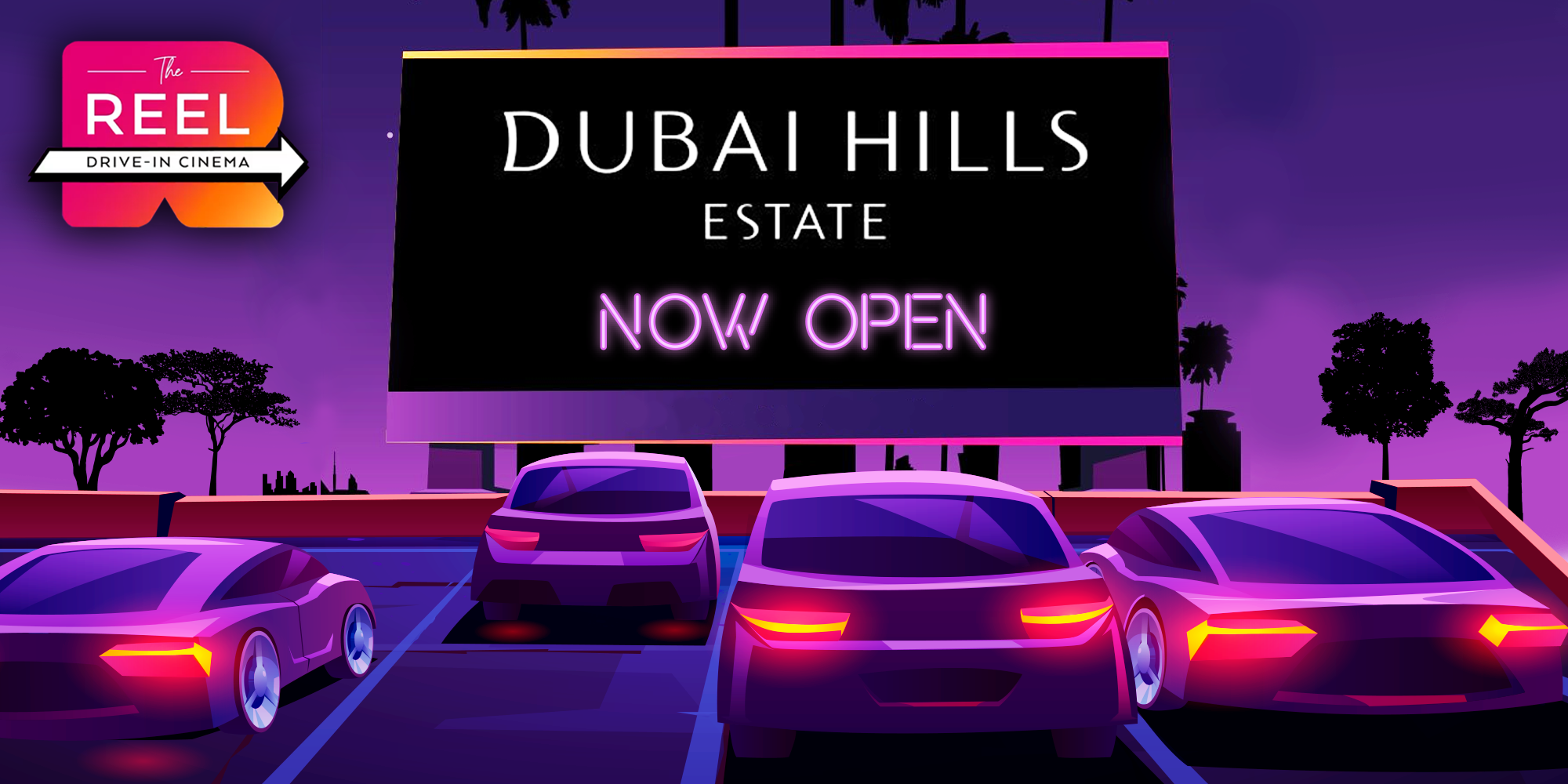 Reel Opens Second Drive-in Cinema at Dubai Hills