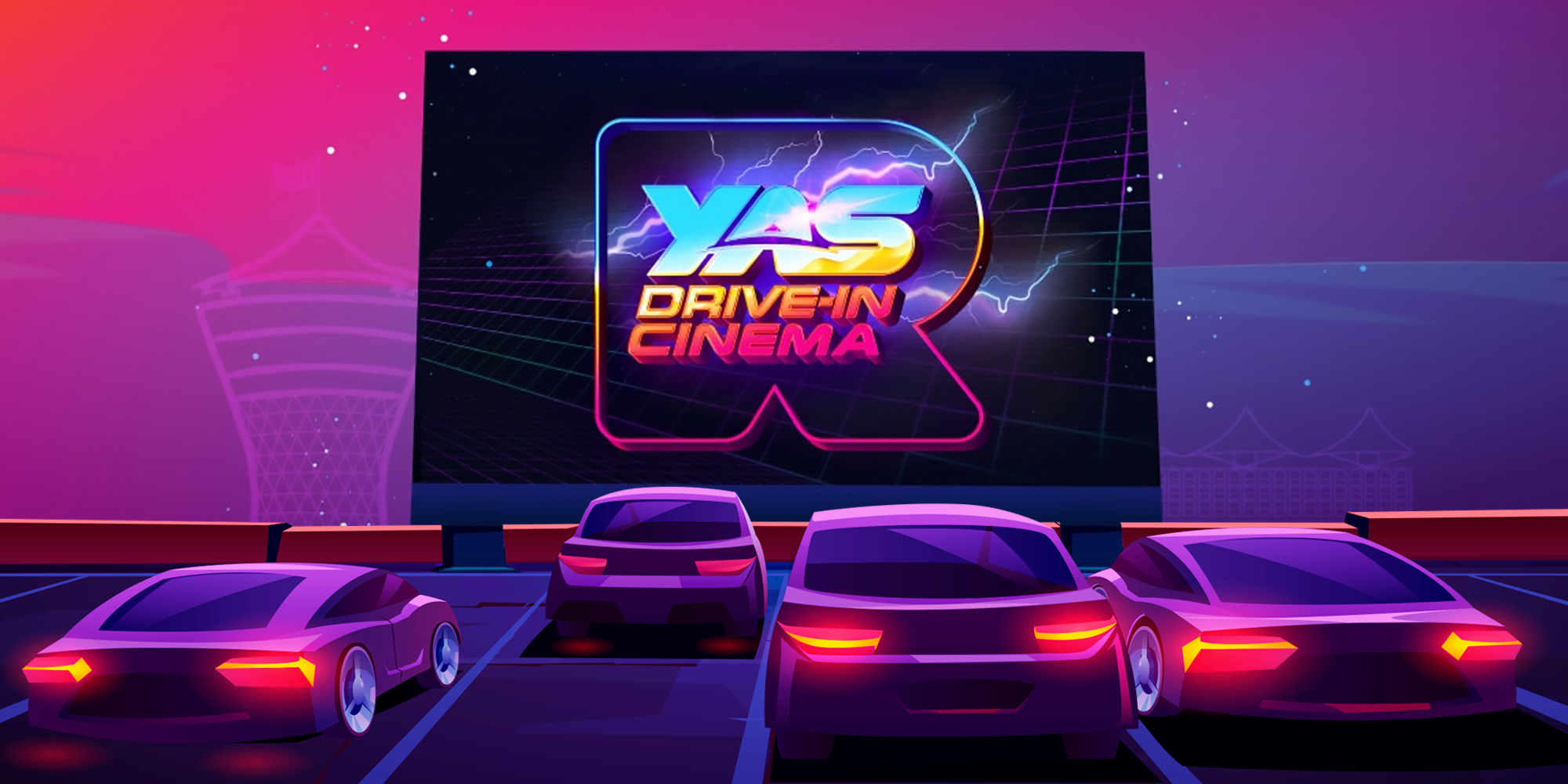 Reel Opens Abu Dhabi’s First Drive-in Cinema at Yas Marina Circuit