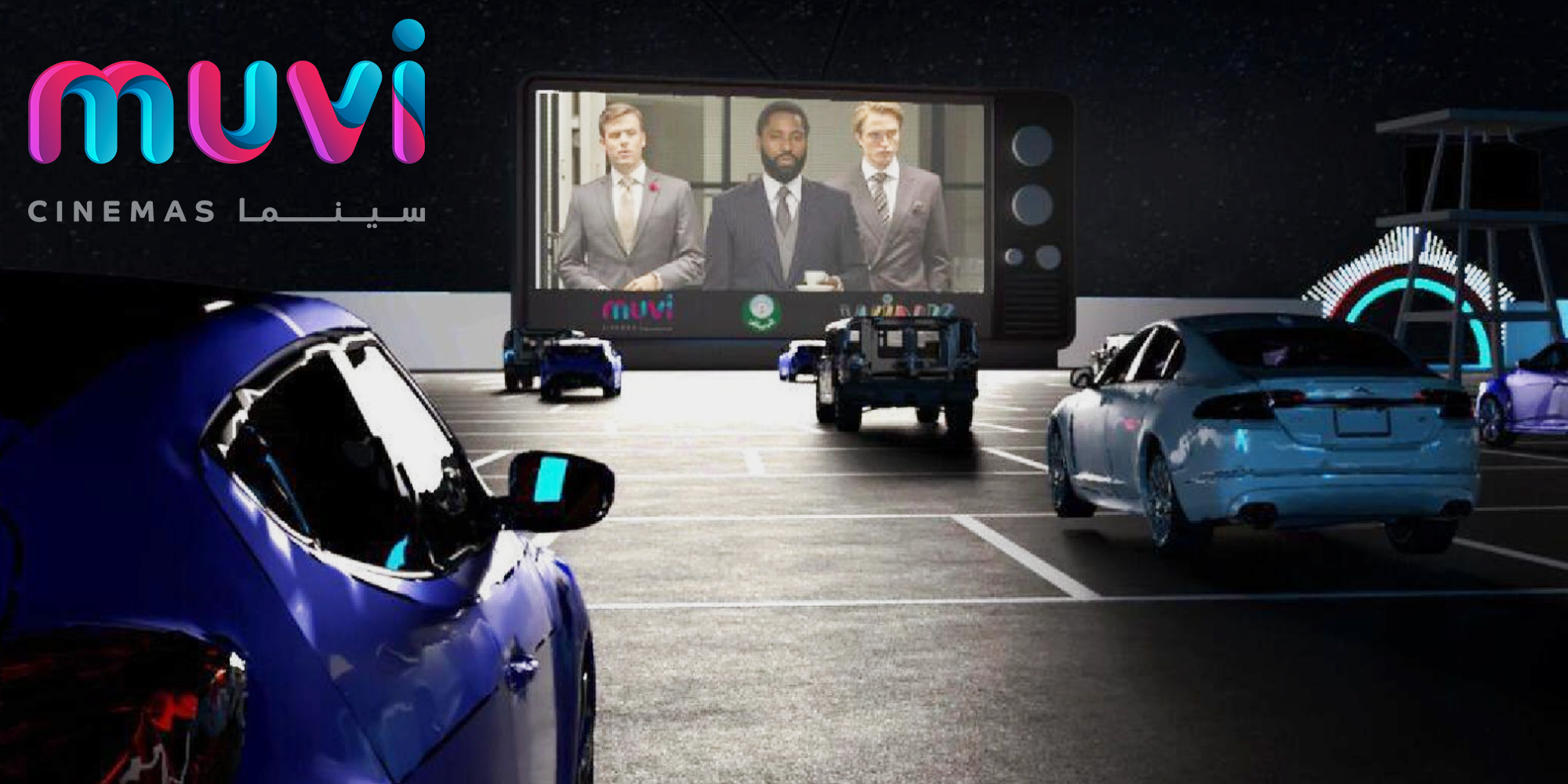 Muvi Opens Saudi Arabia’s First Drive-in Cinema in Riyadh
