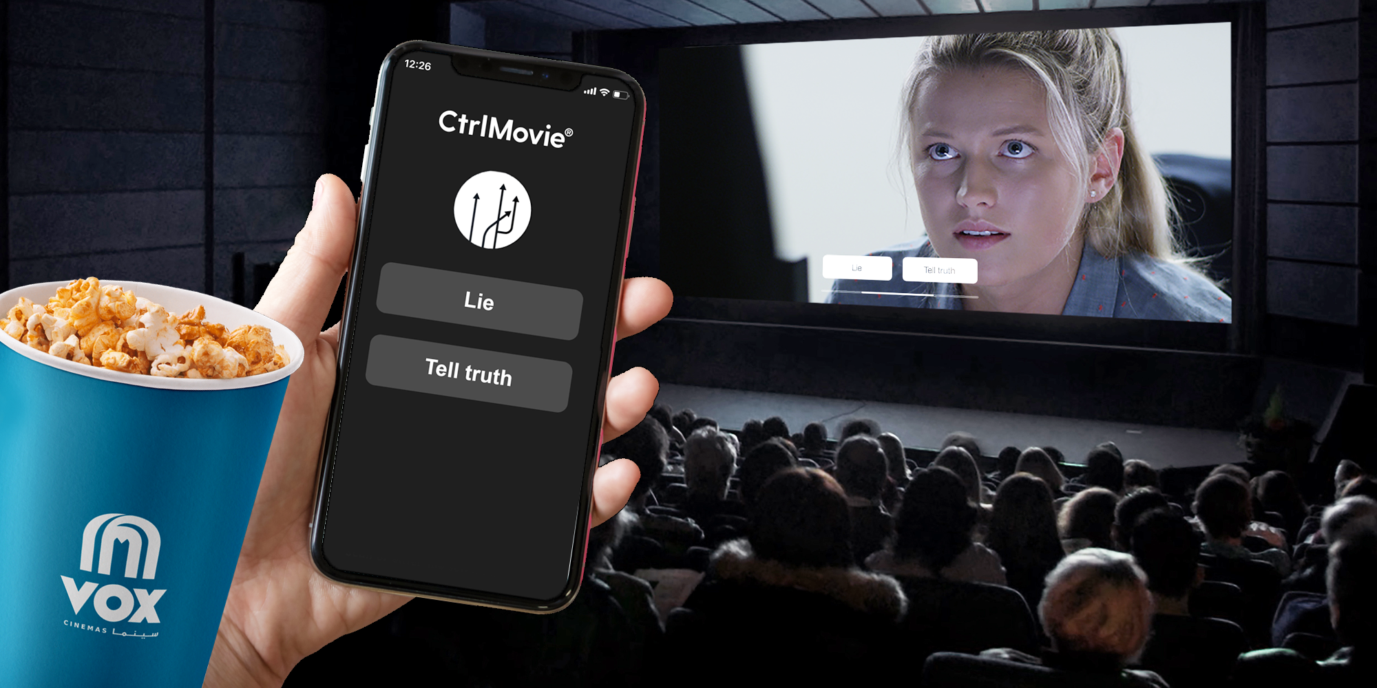 VOX Cinemas CTRL –  Middle East’s First Interactive Movie Experience