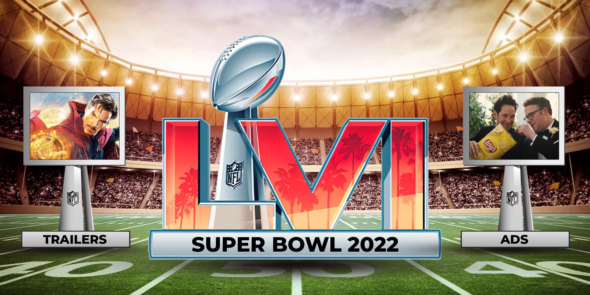 Stellar Trailers and Commercials from Super Bowl 2022