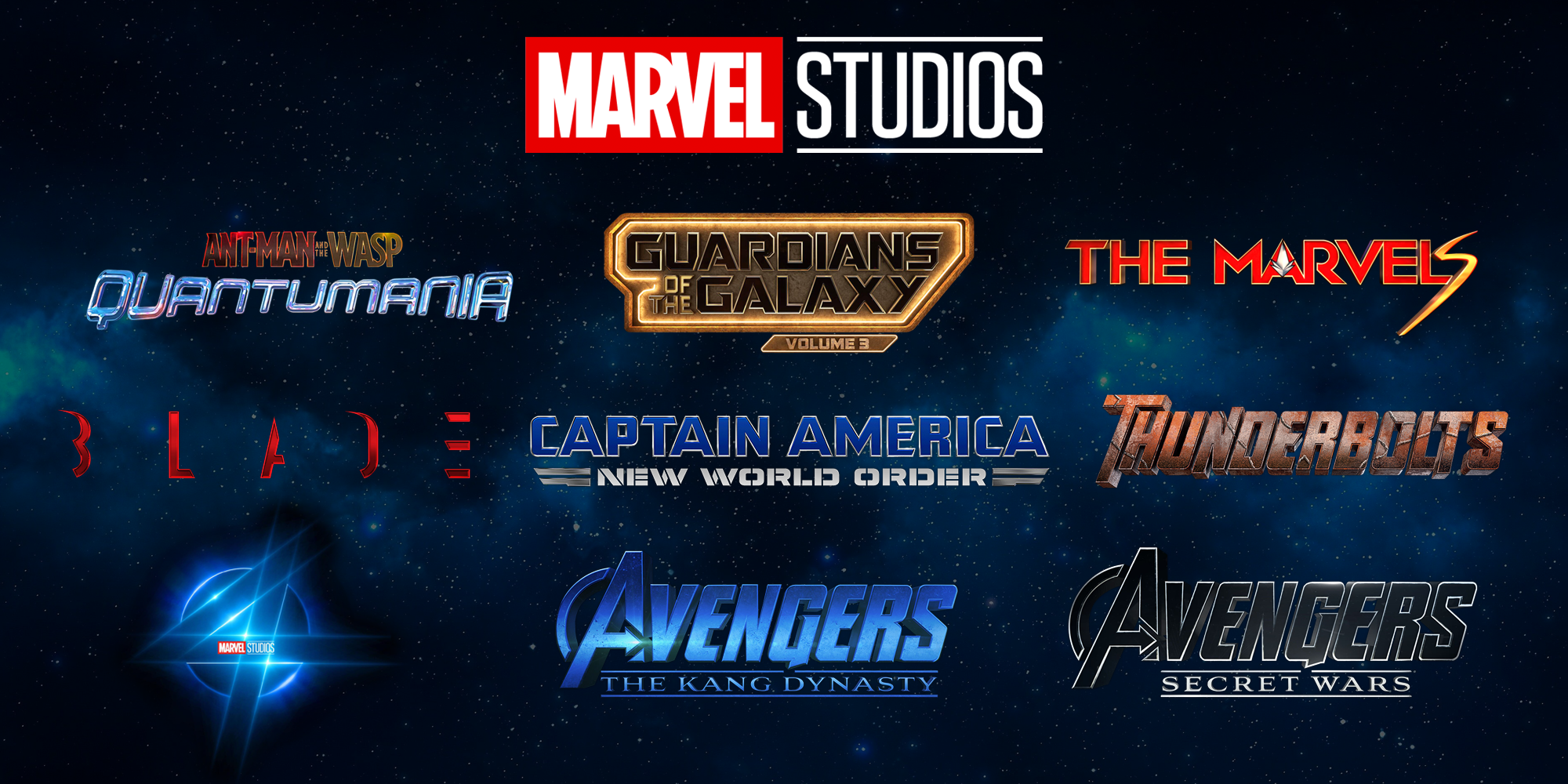 Upcoming Marvel Movies Through Phase 5 and 6