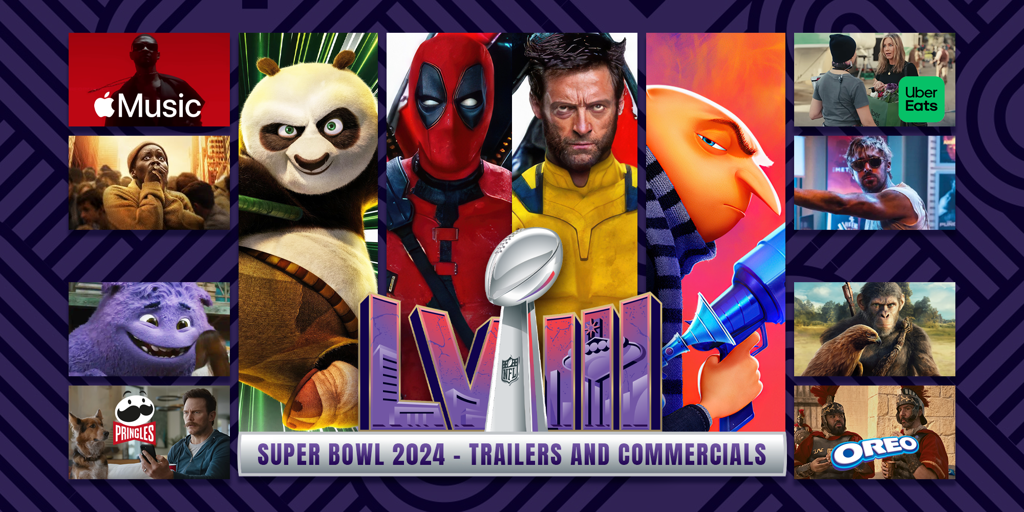 Latest Trailers and Commercials From Super Bowl 2024