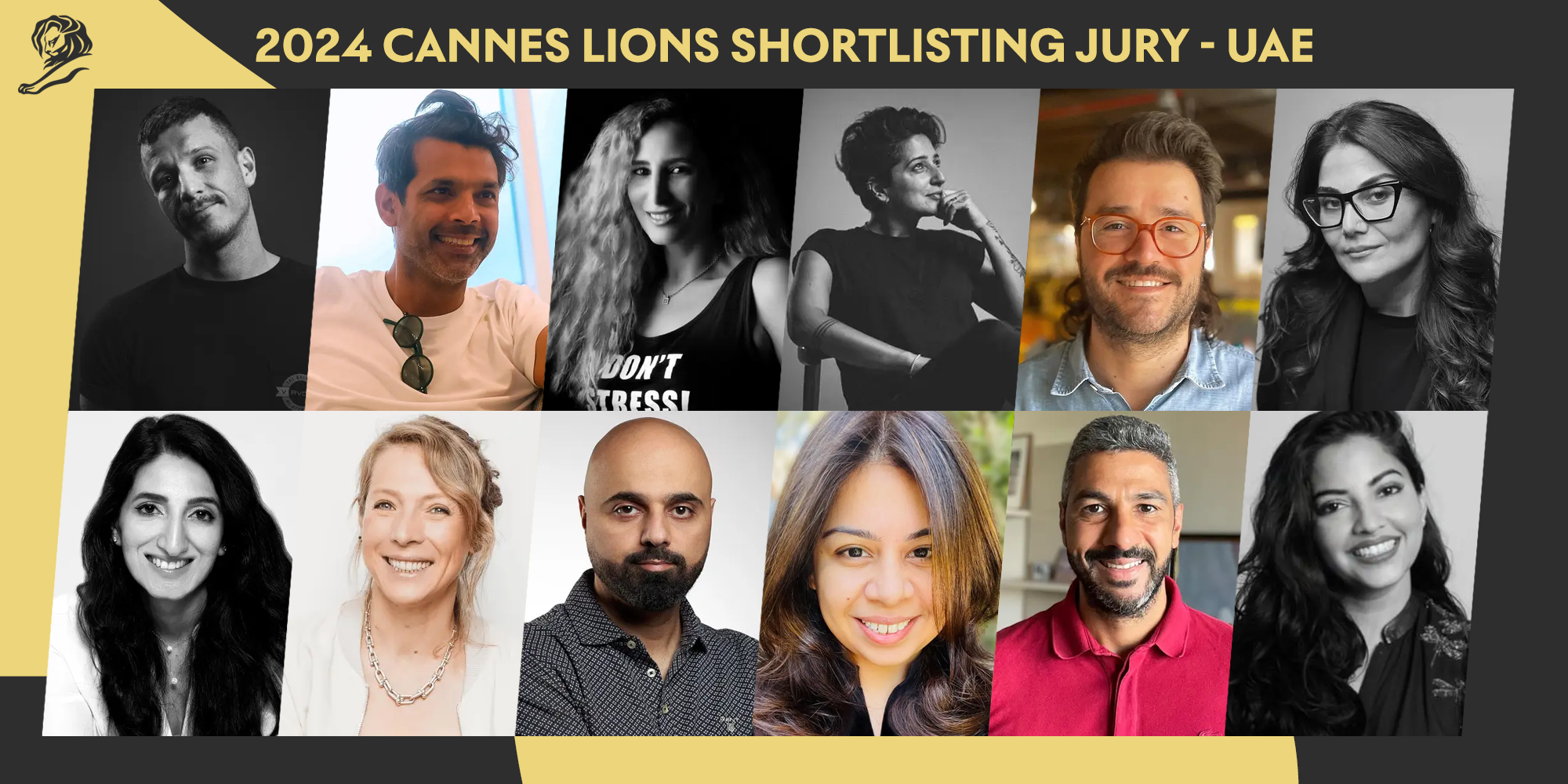 Meet the 2024 Cannes Lions Shortlisting Jury Members from the UAE