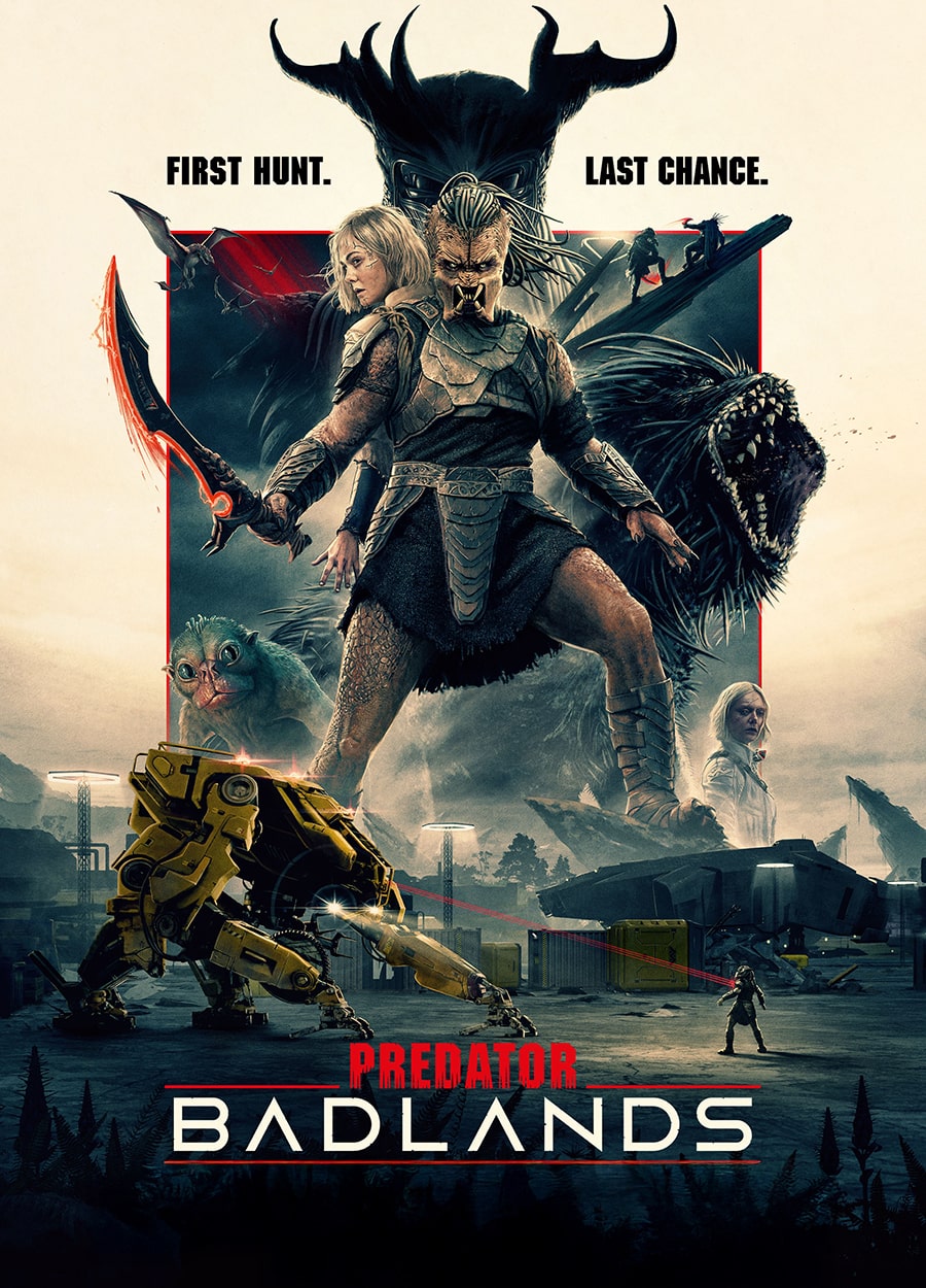 Predator- Badlands Movie Poster